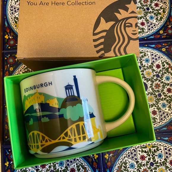Brand New Starbucks You Are Here EDINBURGH Mug - Picture 1 of 6